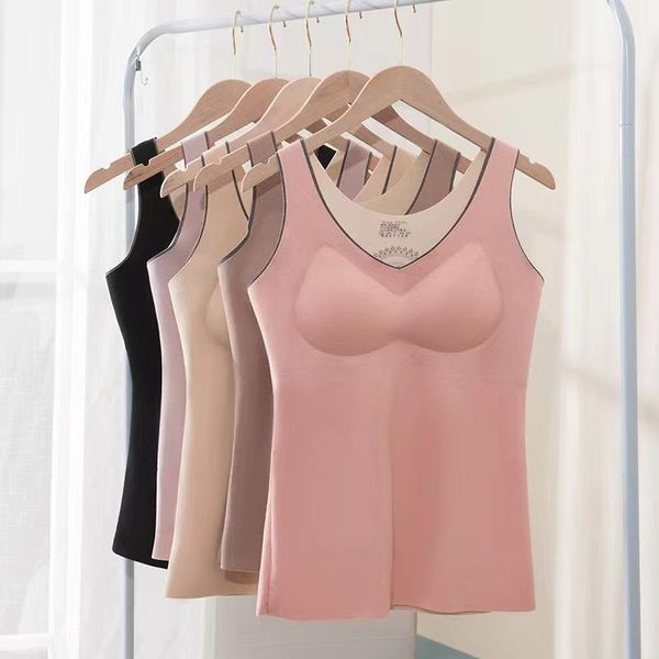 bras winter de flocking vest latex thermal underwear and thicken with one-piece bra non-trace disposable wear, Red;black
bras winter de flocking vest latex thermal underwear and thicken with one-piece bra non-trace disposable wear, Red;black