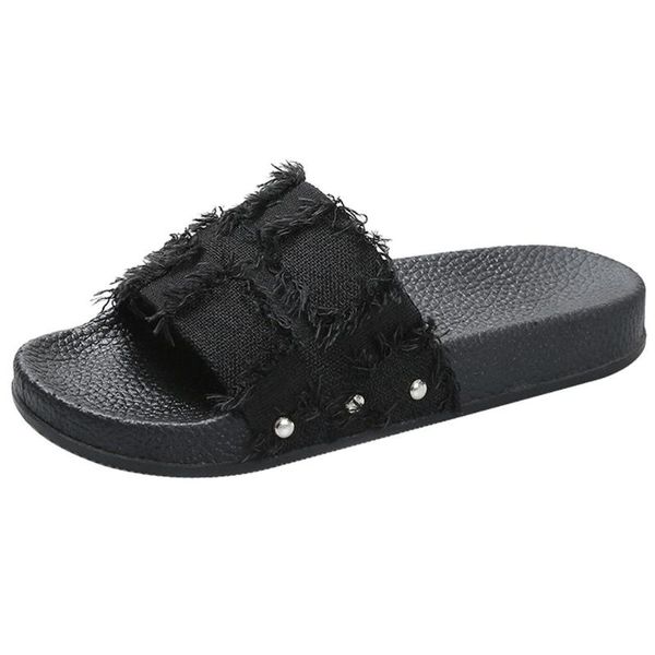 slippers women slipper summer retro rome fashion casual home beach shoes open toe sandals non-slip flat mar 13, Black
slippers women slipper summer retro rome fashion casual home beach shoes open toe sandals non-slip flat mar 13, Black