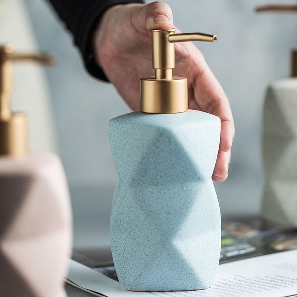 liquid soap dispenser nordic color glaze ceramic hand sanitizer bottled shower gel shampoo lotion press bottle home decor bathroom accessori
liquid soap dispenser nordic color glaze ceramic hand sanitizer bottled shower gel shampoo lotion press bottle home decor bathroom accessori