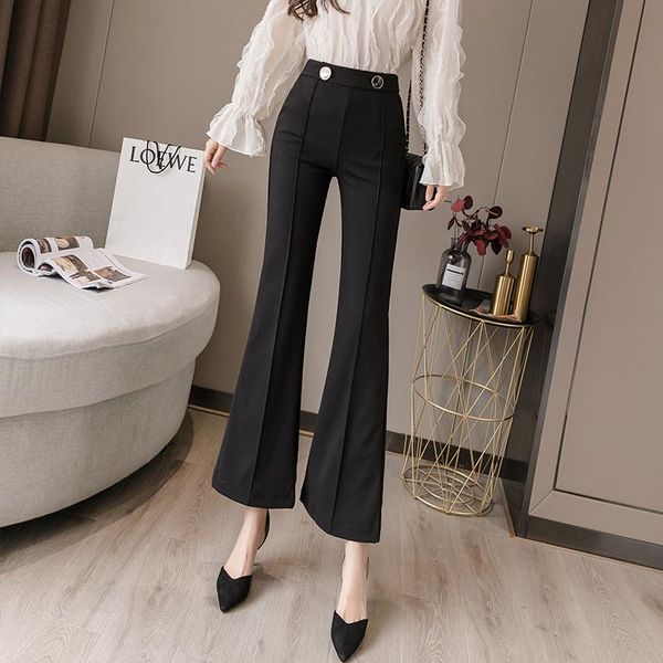 women's pants & capris design office lady trousers korean style pantalon taille haute femme chiffon high waist summer, Black;white
women's pants & capris design office lady trousers korean style pantalon taille haute femme chiffon high waist summer, Black;white