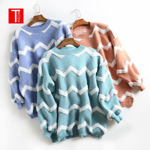 women's sweaters tmoda 2021 women fashion pull casual striped tassel jumpers letters pullovers knitted loose batwing, White;black
women's sweaters tmoda 2021 women fashion pull casual striped tassel jumpers letters pullovers knitted loose batwing, White;black