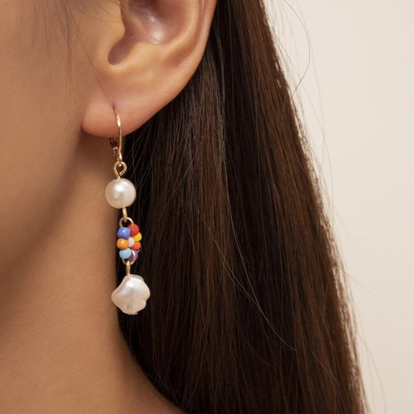 dangle & chandelier korean ins retro transparent simple ethnic small daisy braided flower imitation pearl pendant earrings for women girls r, Silver
dangle & chandelier korean ins retro transparent simple ethnic small daisy braided flower imitation pearl pendant earrings for women girls r, Silver