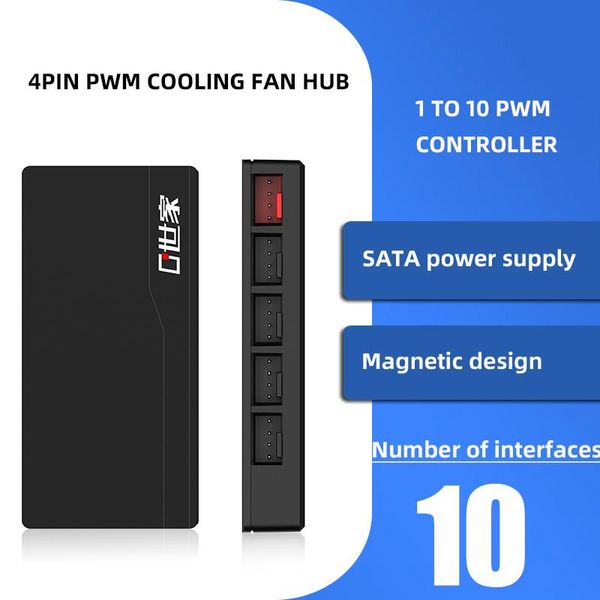 to 10/1 4 4pin computer case fan hub splitter cable 12v pwm sata power suppply adapter speed controller for fans & coolings
to 10/1 4 4pin computer case fan hub splitter cable 12v pwm sata power suppply adapter speed controller for fans & coolings
