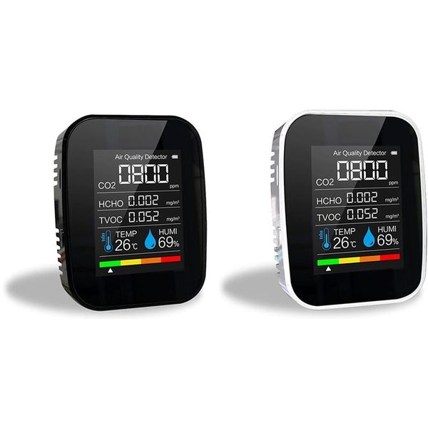 gas analyzers 5 in 1 co2 meter digital temperature humidity sensor tester air quality monitor carbon dioxide tvoc hcho detector
gas analyzers 5 in 1 co2 meter digital temperature humidity sensor tester air quality monitor carbon dioxide tvoc hcho detector