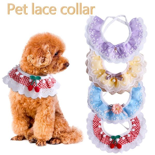 pet lace scarf saliva towel plaid flower cat collar dog necklace fairy style waterproof accessories costumes
pet lace scarf saliva towel plaid flower cat collar dog necklace fairy style waterproof accessories costumes