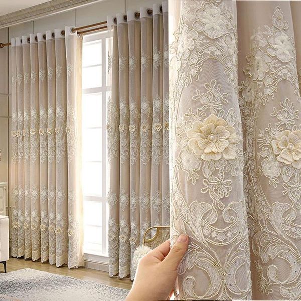 curtain & drapes european luxury embroidered embossed tulle high-end imitation satin curtains for living room bedroom royal home decor#4
curtain & drapes european luxury embroidered embossed tulle high-end imitation satin curtains for living room bedroom royal home decor#4
