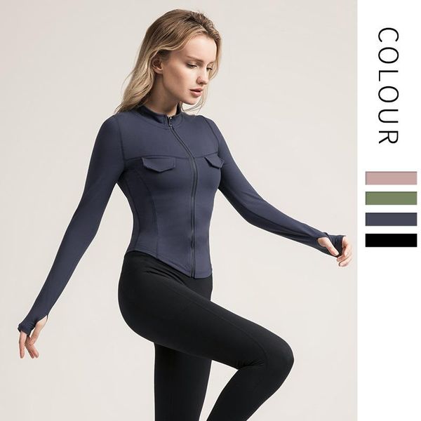 women gym black yoga crop shirts long sleeve workout fitness running sport t-shirts training sportswear jackets, Black;red
women gym black yoga crop shirts long sleeve workout fitness running sport t-shirts training sportswear jackets, Black;red