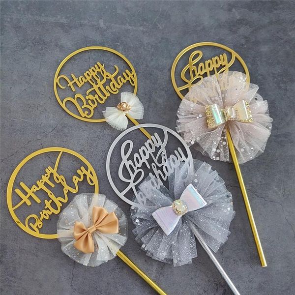 other festive & party supplies chiffon bow tie happy birthday cake er decoration cards insert baby shower cupcake
other festive & party supplies chiffon bow tie happy birthday cake er decoration cards insert baby shower cupcake