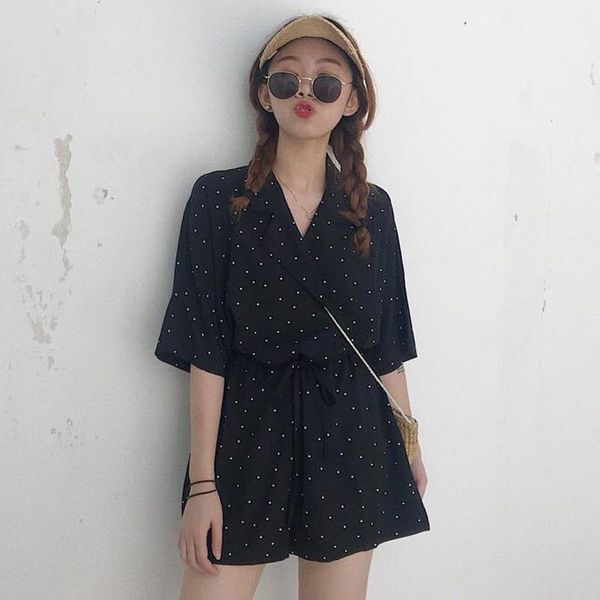 wholesale spring summer autumn women rompers selling fashion netred casual 2pieces loose set suit bp62, Black;white
wholesale spring summer autumn women rompers selling fashion netred casual 2pieces loose set suit bp62, Black;white