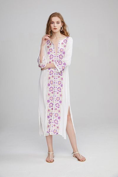 casual dresses classical fashion women beautiful ethic style floral dress exquisite pattern embroidery long slim fitted cotton, Black;gray
casual dresses classical fashion women beautiful ethic style floral dress exquisite pattern embroidery long slim fitted cotton, Black;gray