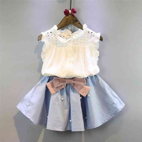 kid sweet clothing set cotton 2pcs baby toddler girls bow knot pearl skirt white hollow out blouse clothes outfits 2
kid sweet clothing set cotton 2pcs baby toddler girls bow knot pearl skirt white hollow out blouse clothes outfits 2