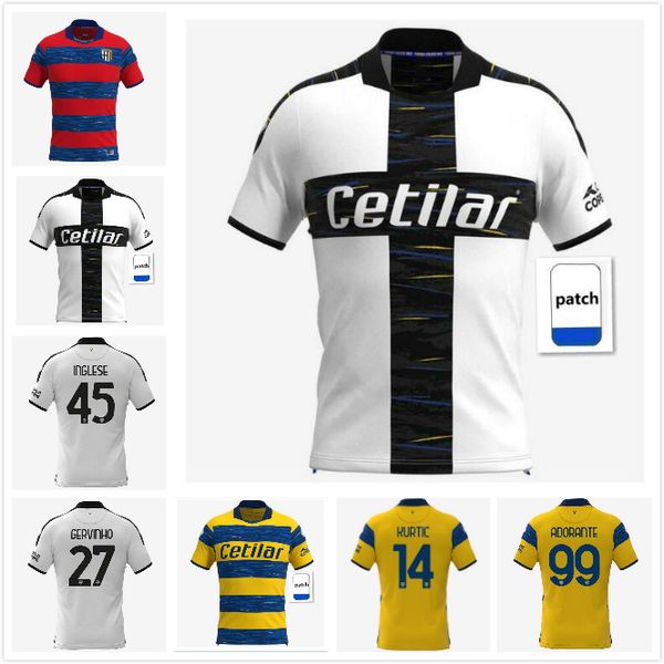 thailand 2021 2022 parma calcio soccer jerseys darmian gervinho inglese kucka 21 22 karamoh cornelius kulusevski adorante football shirts, Black;yellow
thailand 2021 2022 parma calcio soccer jerseys darmian gervinho inglese kucka 21 22 karamoh cornelius kulusevski adorante football shirts, Black;yellow