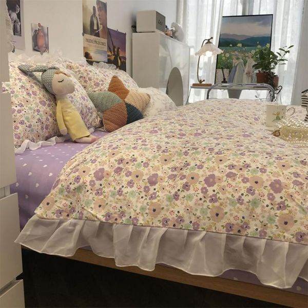 bedding sets cute sweet fairyfair pastoral flower set girl,cotton twin full king home textile bed sheet pillow case duvet cover
bedding sets cute sweet fairyfair pastoral flower set girl,cotton twin full king home textile bed sheet pillow case duvet cover