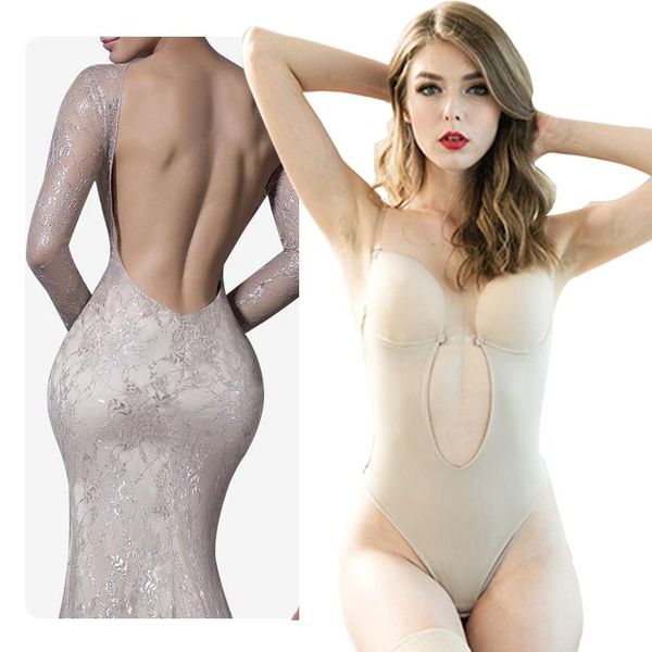 women's shapers waist trainer shaper body tummy shapewear faja women deep v bodysuit clear strap backless plunge thong push up padd 807, Black;white
women's shapers waist trainer shaper body tummy shapewear faja women deep v bodysuit clear strap backless plunge thong push up padd 807, Black;white