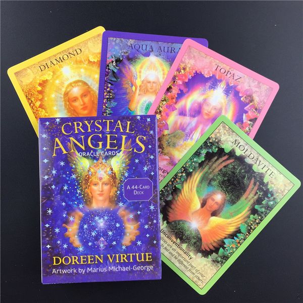 english 44 card deck tarot crystal angels oracles durable fashionable board games divination playing cards for fun s6ssl
english 44 card deck tarot crystal angels oracles durable fashionable board games divination playing cards for fun s6ssl