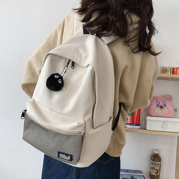 backpack hocudo fashion women's canvas 2021 solid color schoolbag youth travel shoulder bag
backpack hocudo fashion women's canvas 2021 solid color schoolbag youth travel shoulder bag