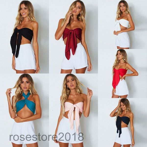 new designer selling summer cute and sweet lace up bra 7 colors women's fashion solid color neck open back nightclub top, White
new designer selling summer cute and sweet lace up bra 7 colors women's fashion solid color neck open back nightclub top, White
