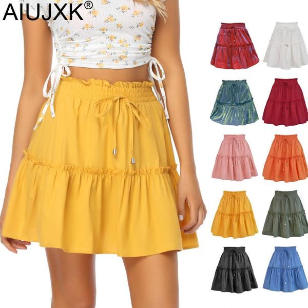 skirts aiujxk arrival 10 color fashion summer skirt women 2021 high waist mini woman ruffles a-line loose casual short, Black
skirts aiujxk arrival 10 color fashion summer skirt women 2021 high waist mini woman ruffles a-line loose casual short, Black