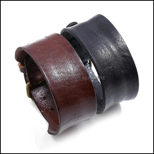 bangle bracelets jewelrypunk vintage creative simple mens leather bracelet drop delivery 2021 tnbcs, Black
bangle bracelets jewelrypunk vintage creative simple mens leather bracelet drop delivery 2021 tnbcs, Black