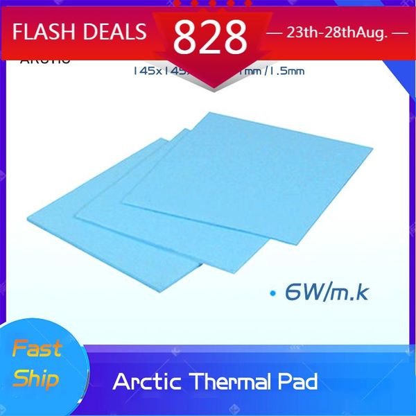 fans & coolings arctic 6w/m.k heat dissipation silicone pad cpu gpu south and north bridge water cooling thermal mat 50*50mm 145*145mm
fans & coolings arctic 6w/m.k heat dissipation silicone pad cpu gpu south and north bridge water cooling thermal mat 50*50mm 145*145mm