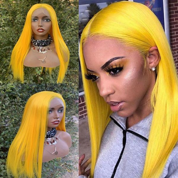 synthetic wigs lace front for women yellow longsilky straight natural hairline, Black
synthetic wigs lace front for women yellow longsilky straight natural hairline, Black