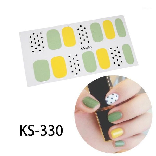 14tips/sheet colorful shinny full nail art tips diy adhesive wraps waterproof stickers decorations manicure drop 1, Black
14tips/sheet colorful shinny full nail art tips diy adhesive wraps waterproof stickers decorations manicure drop 1, Black