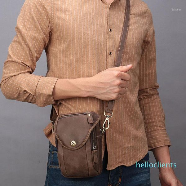 vintage men's genuine leather waist pack male travel phone pouch bags small hip waist bag male chest shoulder belt bag1
vintage men's genuine leather waist pack male travel phone pouch bags small hip waist bag male chest shoulder belt bag1