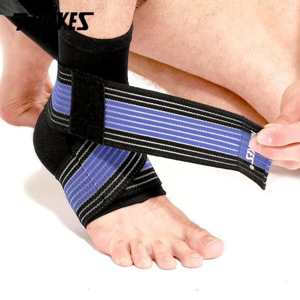 ankle support 1pcs professional sports strain wraps bandages elastic brace protector for fitness running, Blue;black
ankle support 1pcs professional sports strain wraps bandages elastic brace protector for fitness running, Blue;black