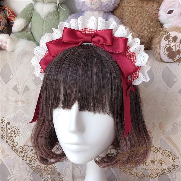 party masks maid headwear cosplay soft girl kc cute bow plaid lace headband sweet lolita vinatge handmade hair hoop headdress accessories
party masks maid headwear cosplay soft girl kc cute bow plaid lace headband sweet lolita vinatge handmade hair hoop headdress accessories