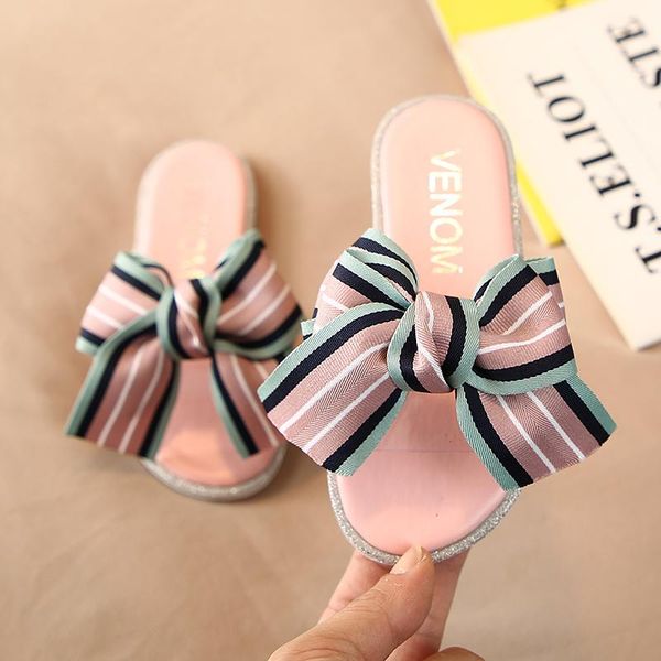 slipper summer kids shoes for girls princess slippers fashion bowtie children flat female soft bottom anti-slippery, Black;grey
slipper summer kids shoes for girls princess slippers fashion bowtie children flat female soft bottom anti-slippery, Black;grey
