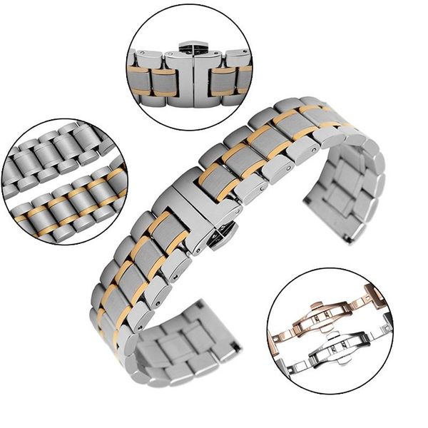 watch bands 14/16/17/18/19/20/21/22/23/24mm universal band strap stainless steel watchband bracelet fou99, Black;brown
watch bands 14/16/17/18/19/20/21/22/23/24mm universal band strap stainless steel watchband bracelet fou99, Black;brown