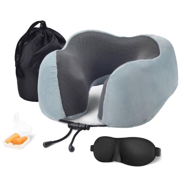 pillow neck u shaped memory foam soft headrest healthcare bedding with storage bag blindfold earplug for airplane travel
pillow neck u shaped memory foam soft headrest healthcare bedding with storage bag blindfold earplug for airplane travel