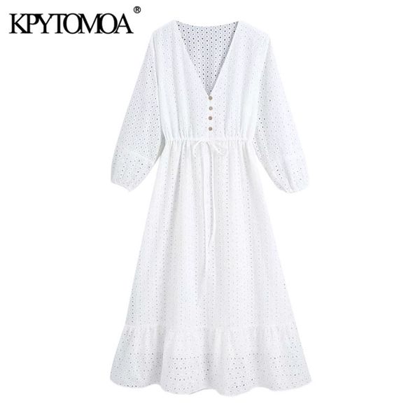 women chic fashion hollow out embroidery midi dress three quarter sleeve drawstring female dresses mujer 210420, Black;gray
women chic fashion hollow out embroidery midi dress three quarter sleeve drawstring female dresses mujer 210420, Black;gray
