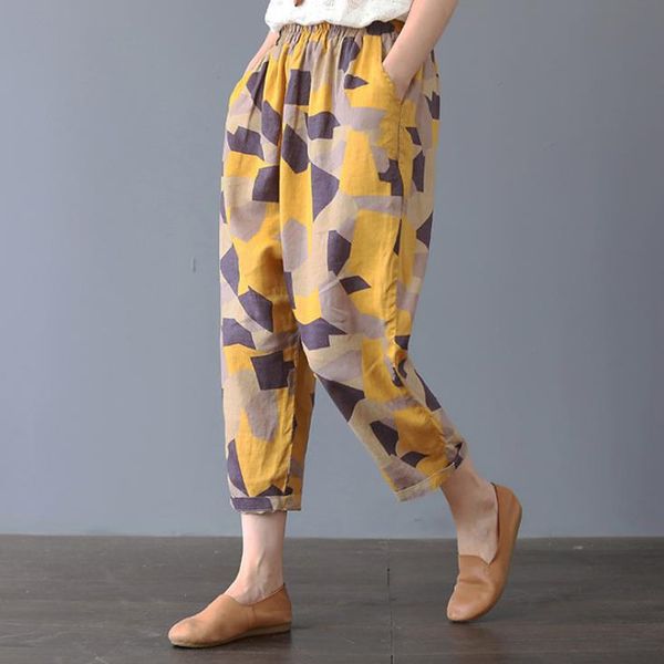 cropped wide-leg pants women's spring/autumn cotton and linen casual large size loose harem cross-border carrot pant, Black;white
cropped wide-leg pants women's spring/autumn cotton and linen casual large size loose harem cross-border carrot pant, Black;white