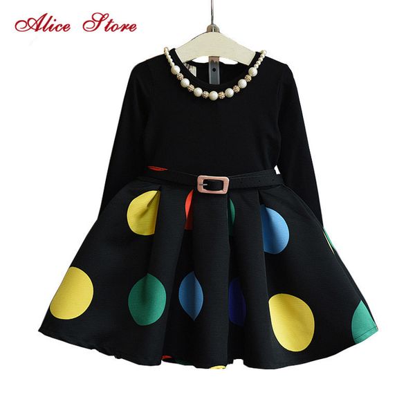 girl's dresses alice children clothing autumn winter girl long sleeve color dot dress for 3-7 yrs old baby kids y1 c0228, Red;yellow
girl's dresses alice children clothing autumn winter girl long sleeve color dot dress for 3-7 yrs old baby kids y1 c0228, Red;yellow