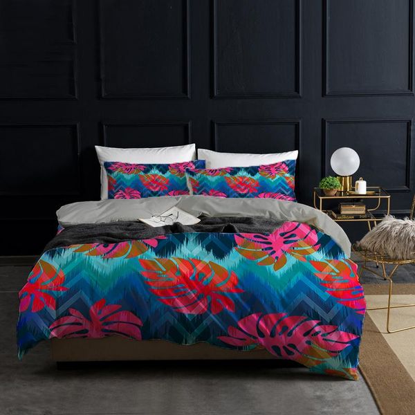 bedding sets tropical leaves 3d reactive printed duvet cover pillowcase geometric set home textiles teens 150 double quilt
bedding sets tropical leaves 3d reactive printed duvet cover pillowcase geometric set home textiles teens 150 double quilt