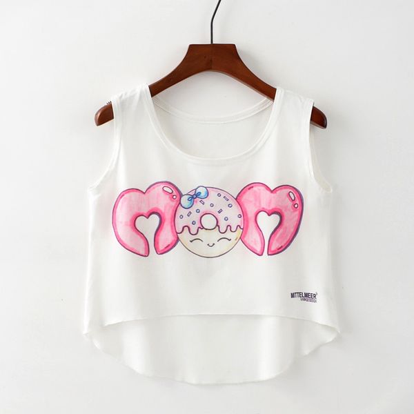 camisoles fashion vest summer love printed front short back long women's navel, Black;white
camisoles fashion vest summer love printed front short back long women's navel, Black;white