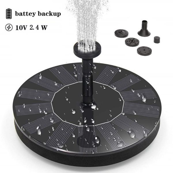 2.4w 10v mini solar fountain pool pond waterfal floating garden swimming outdoor panel decoration 2021 decorations
2.4w 10v mini solar fountain pool pond waterfal floating garden swimming outdoor panel decoration 2021 decorations