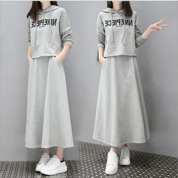 spring autumn 2 piece set womens tracksuits tracksuit sportswear casual sweat skirt suits hooded sweatshirt hoodie fitness clothing b122712, Gray
spring autumn 2 piece set womens tracksuits tracksuit sportswear casual sweat skirt suits hooded sweatshirt hoodie fitness clothing b122712, Gray