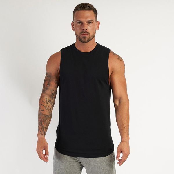new plain running tank men bodybuilding singlet gym stringer sleeveless shirt cotton fitness clothing sportswear muscle vest 210421, White;black
new plain running tank men bodybuilding singlet gym stringer sleeveless shirt cotton fitness clothing sportswear muscle vest 210421, White;black