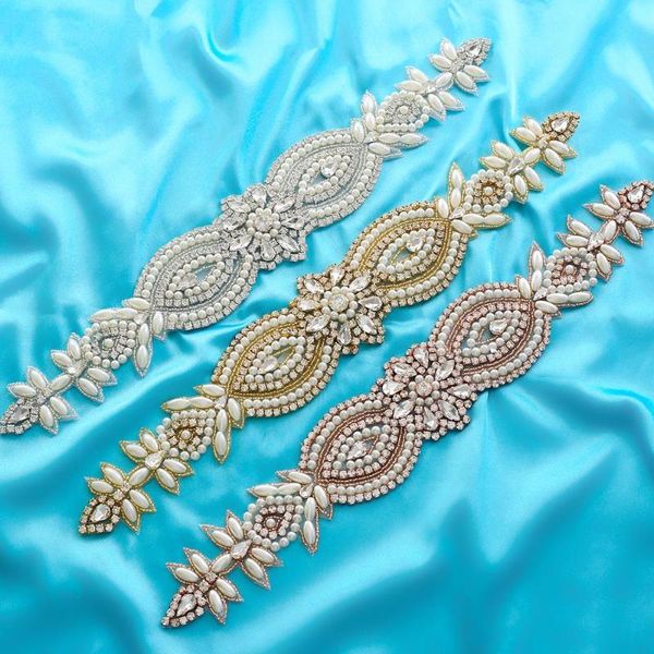 wedding sashes sesthfar silver gold rhinestone applique crystal dress belt bridal sash bridesmaids beade accessories, White
wedding sashes sesthfar silver gold rhinestone applique crystal dress belt bridal sash bridesmaids beade accessories, White