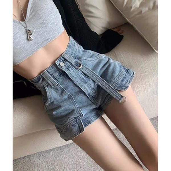 women's jeans 2021 high waisted jean shorts summer fashion students loose show thin a-line straight pants woman big bag, Blue
women's jeans 2021 high waisted jean shorts summer fashion students loose show thin a-line straight pants woman big bag, Blue