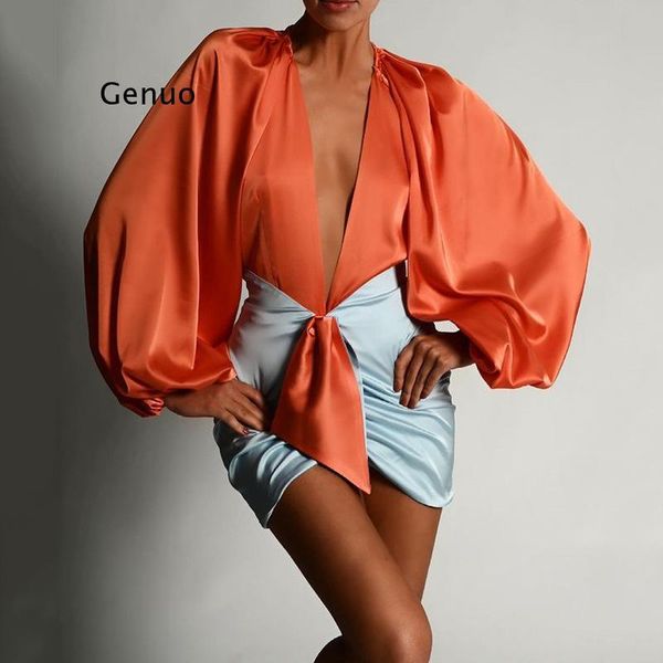 casual dresses deep v-neck satin two piece set women long sleeve short skirt sets matching partywear winter, Black;gray
casual dresses deep v-neck satin two piece set women long sleeve short skirt sets matching partywear winter, Black;gray