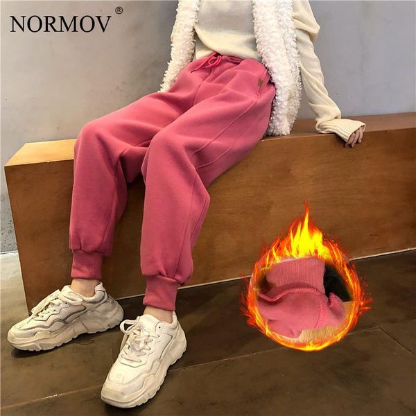 women's pants & capris normov winter velvet sweatpants with pockets drawstring high waist trousers casual elasticity loose tie feet wom, Black;white
women's pants & capris normov winter velvet sweatpants with pockets drawstring high waist trousers casual elasticity loose tie feet wom, Black;white