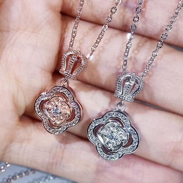 trendy rose gold silver color four-leaf clover necklaces for women anniversary gift jewelry bulk sell x6266 pendant
trendy rose gold silver color four-leaf clover necklaces for women anniversary gift jewelry bulk sell x6266 pendant