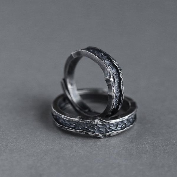 punk vintage female male metal big rings promise black gold open engagement couple wedding cluster, Golden;silver
punk vintage female male metal big rings promise black gold open engagement couple wedding cluster, Golden;silver