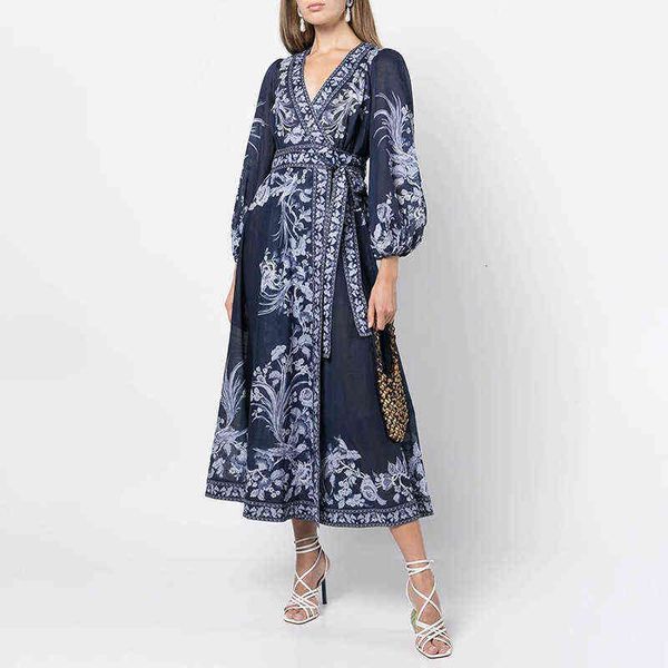 luxury party evening dress women's 2021 fall v-neck dign print waist a-line long, Black
luxury party evening dress women's 2021 fall v-neck dign print waist a-line long, Black