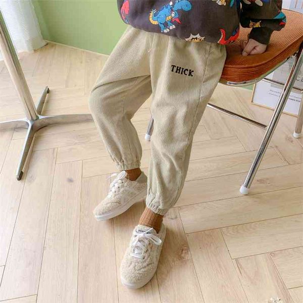 winter boys letters embroidery corduroy trousers kids 3 colors soft warm fleece thicken ankle banded pants 210708, Blue
winter boys letters embroidery corduroy trousers kids 3 colors soft warm fleece thicken ankle banded pants 210708, Blue
