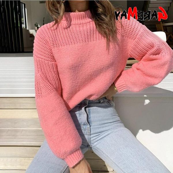 women's sweaters for knitted women 2021 long sleeve pink green pullover autumn warm winter cute sweater jumper girl, White;black
women's sweaters for knitted women 2021 long sleeve pink green pullover autumn warm winter cute sweater jumper girl, White;black