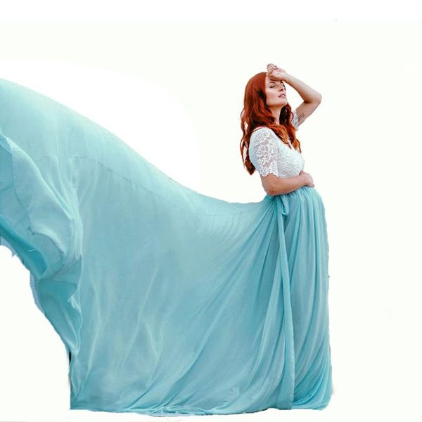 maternity dresses pregnant women pography clothing exquisite lace strapless tube dress mop the floor long skirt, White
maternity dresses pregnant women pography clothing exquisite lace strapless tube dress mop the floor long skirt, White